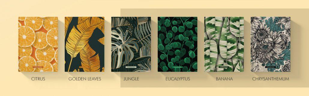 Tropical Pattern Kollektion Matabooks