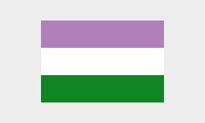 Flagge für Genderqueer / Nonbinary