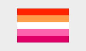 neue lesbisch Pride Flagge