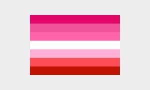 alte lesbisch Pride Flagge