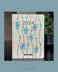 1021_S1_drawtober_robellasdesign_Svetlana_Kohlitz_matabooks_21_11zon Nachhaltig und vegan produzierter Kalender/Jahresplaner/Terminplaner handbemalt, A5 aus Graspapier und Süßgraspapier von matabooks mit Froschtasche, Lesezeichen, Gummiband und Jahresübersicht.